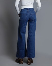 Love and Nostalgia - Kate Button Fly Wide Leg Jeans