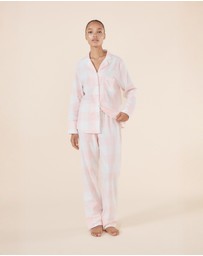 Gingerlilly - Emery Buffalo Check Cotton PJ set
