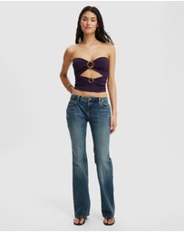 Cotton On - Scarlette Trim Detail Tube Top