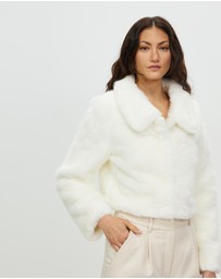 Unreal Fur - Tirage Cropped Jacket