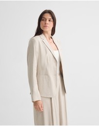 Oxford - Poppy Linen Suit Jacket