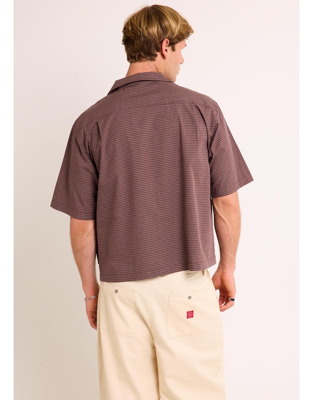Black Noise White Rain - Hawk SHort Sleeve Shirt