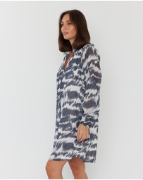 ALEXANDRA - Tobias Dress Navy Blur