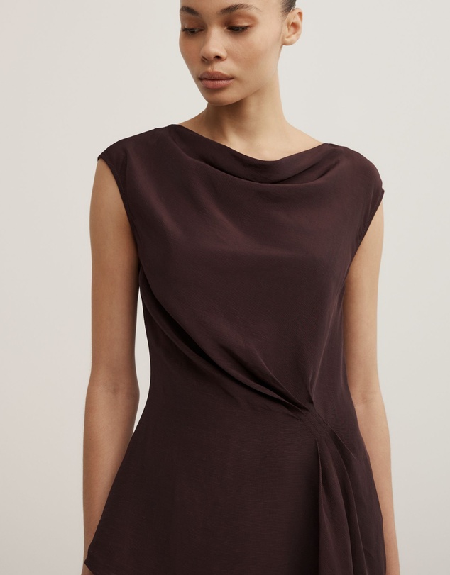 Witchery - Tuck Drape Shirt