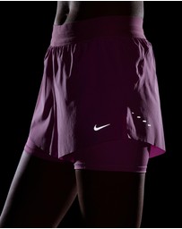 Nike - Swift Dri-FIT Mid-Rise 2-in-1 Running Shorts
