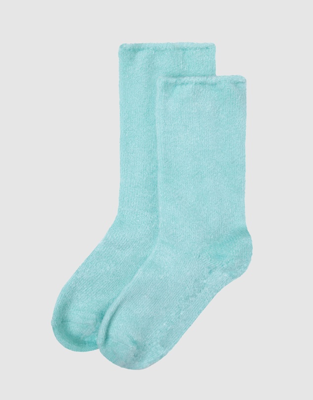 Bamboozld - 3 Pack Fluffy Bamboo Lounge Bed Crew Socks