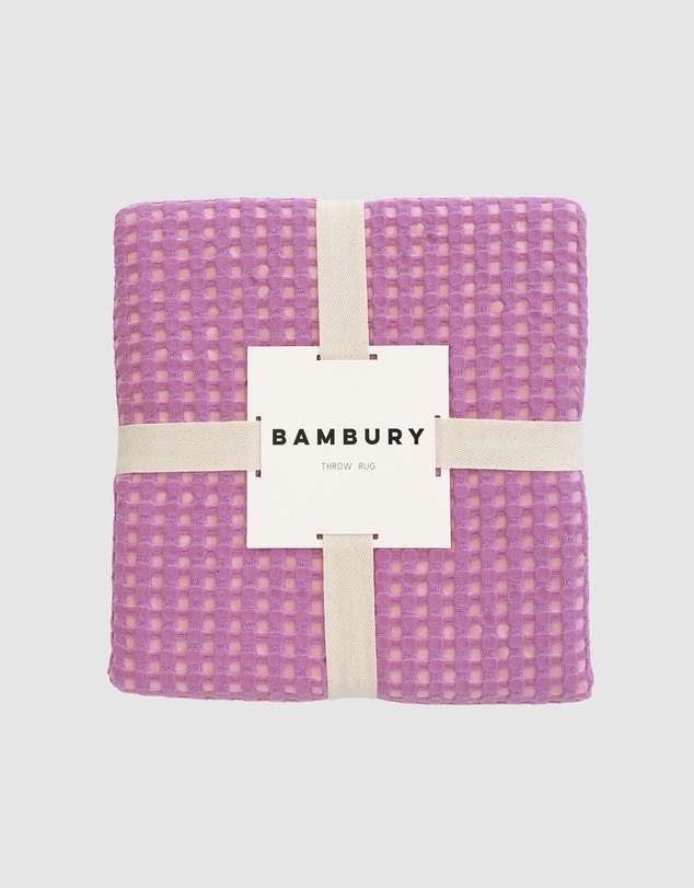 Bambury - Dora Throw Orchid