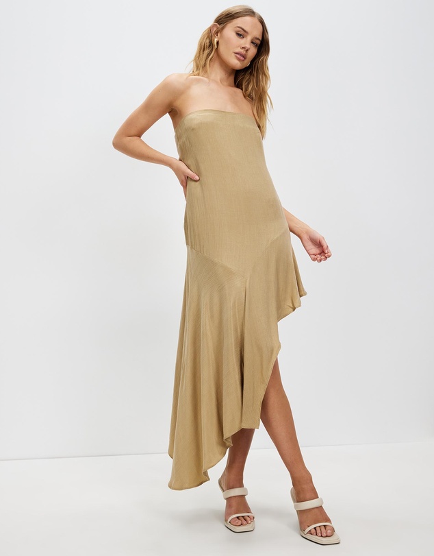 Third Form - Pressed Petals Free Flow Strapless Dress