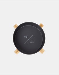 Mog & Bone - Single Bamboo Dog Bowl Black
