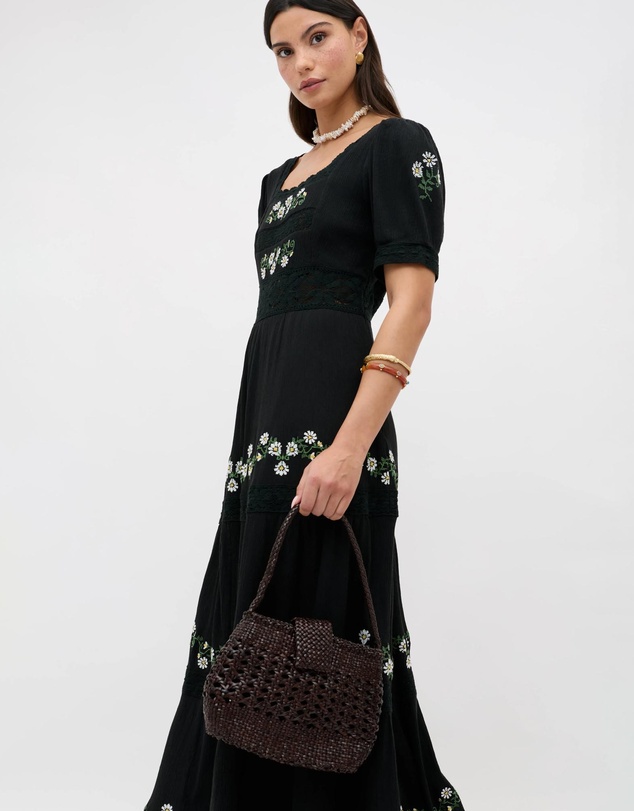 Rixo - Philippa Dress Lilia Embroidery