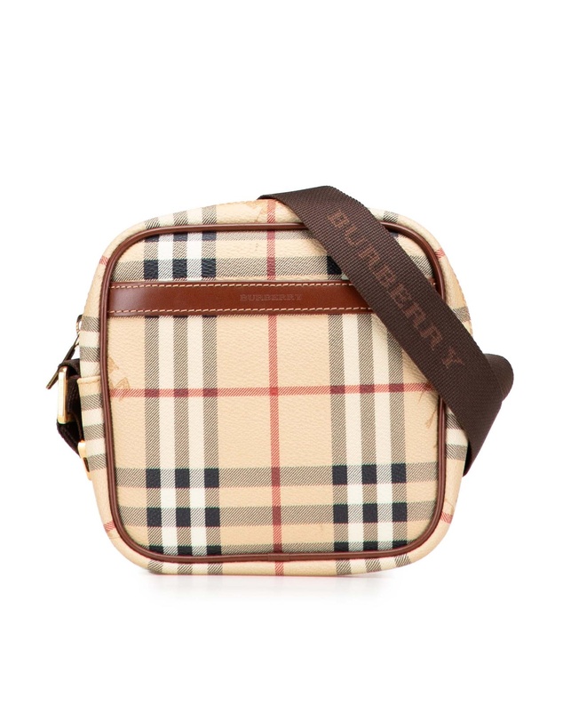 Pre-Loved by Azura Reborn - Pre-Loved Haymarket Check Coated Canvas Crossbody