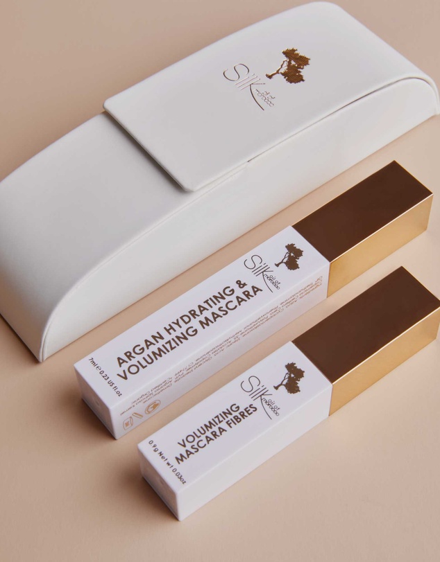 Silk Oil of Morocco - Argan Fibre Lash Mascara Kit