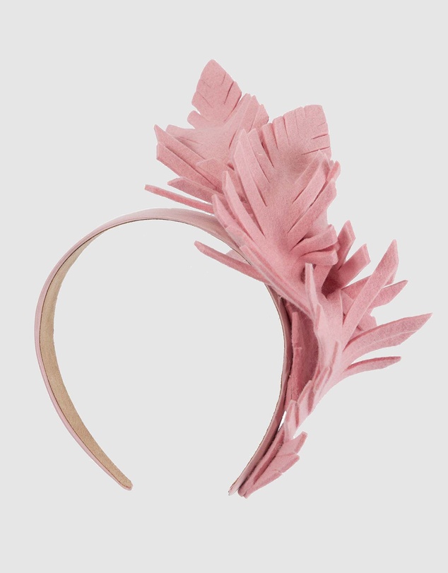 Max Alexander - Felt Leaf Fascinator