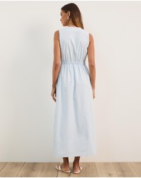 Atmos&Here - Ida Cotton Poplin Midi Dress