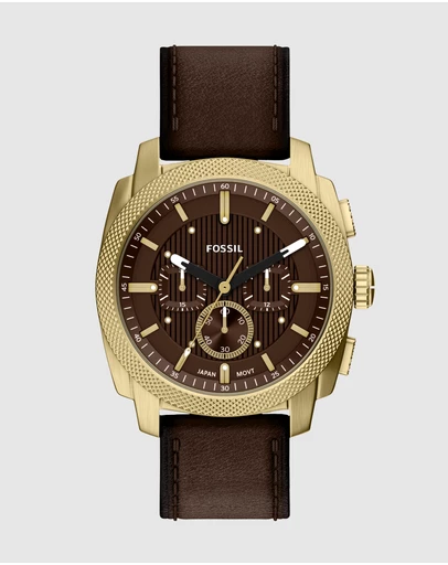 Fossil - Machine Brown Chronograph Watch