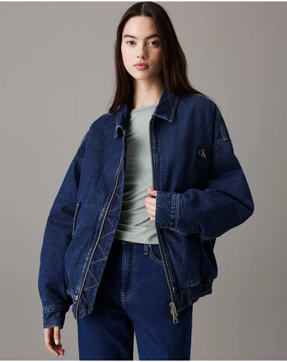 Calvin Klein Jeans - Denim Bomber Jacket