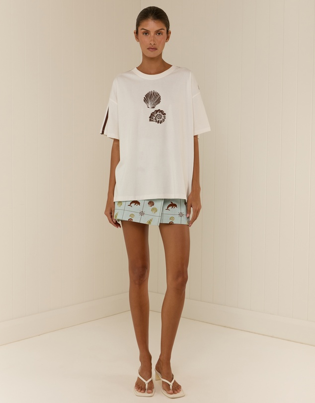 Palm Noosa - Seashell T-Shirt