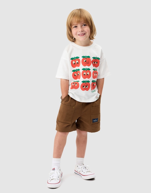 Goldie + Ace - Apple Party T-Shirt - Babies-Kids