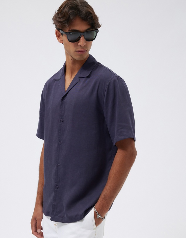 AERE - Saltair Linen Blend Shirt