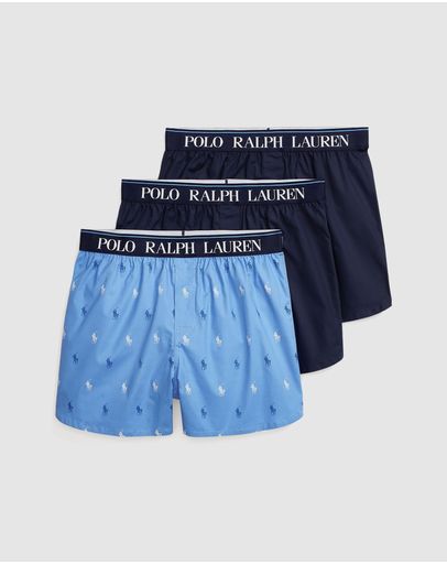 Navy, Navy & Blue All Over Pony Print