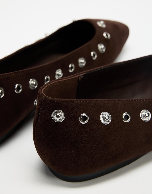 Dazie - Esme Stud Ballet Flats