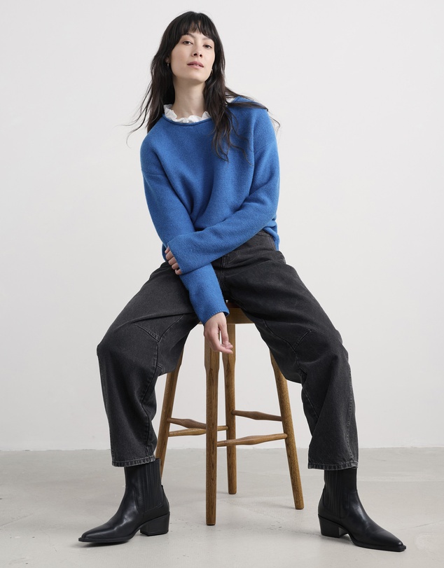 Seasalt - Seasalt Cornwall Blue Fruity Jumper