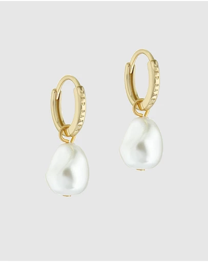 Ted Baker - Periaa Pearl Huggie Earrings