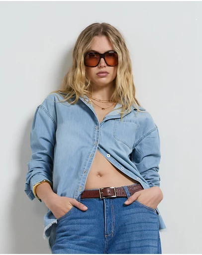 DRICOPER DENIM - Tahiti Sunbleach Shirt