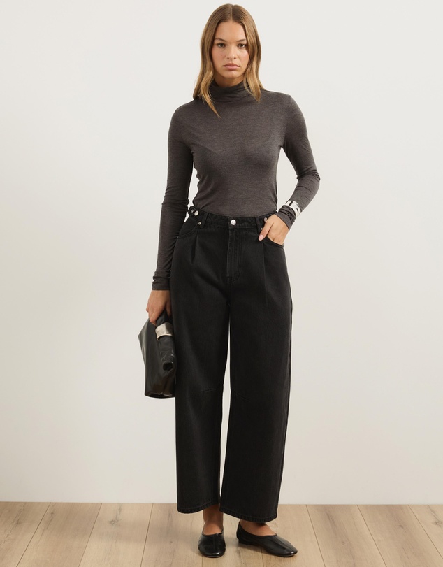 Atmos&Here - Gigi Barrel Leg Jeans