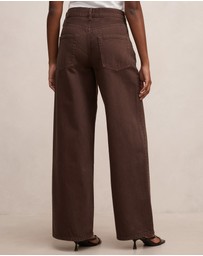 Forever New Petite - Gia Petite High Rise Wide Leg Jeans