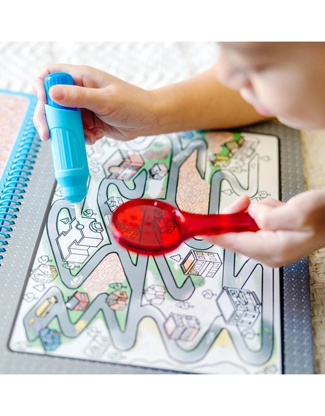 Melissa and Doug - Melissa and Doug Water Wow Around Town Deluxe