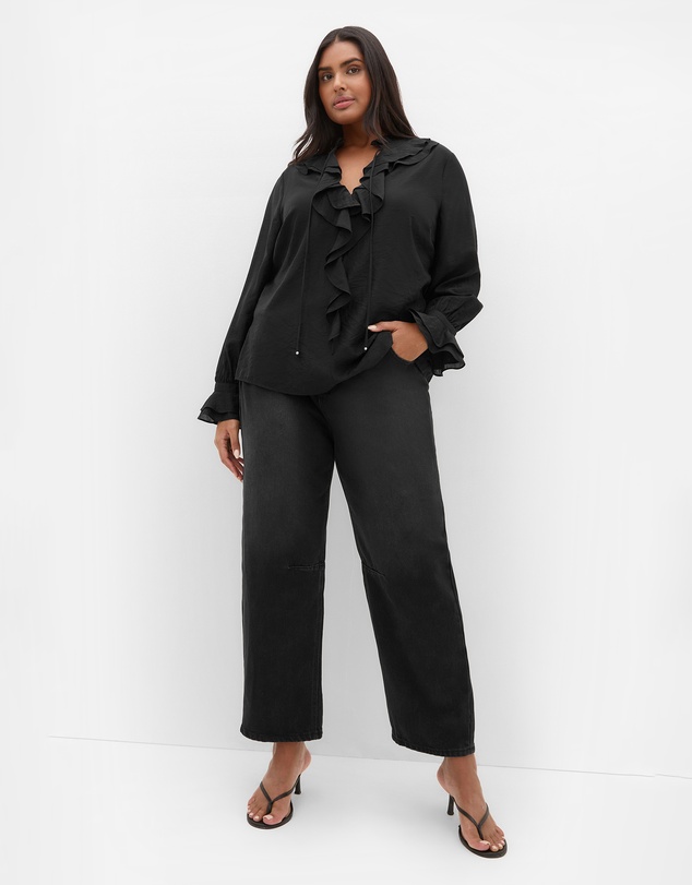 City Chic - Dakota Frill Top