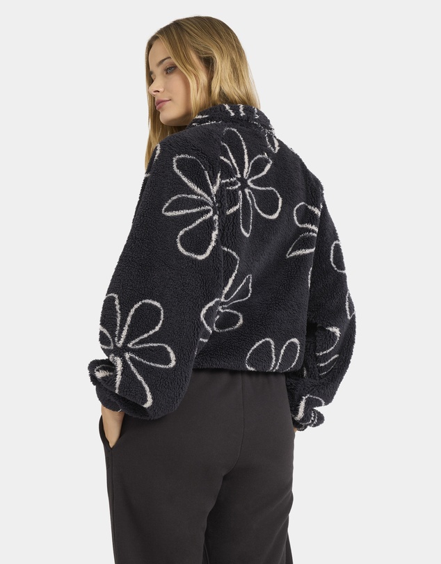 Billabong - Womens Good Life Half Zip Fleece Jumper