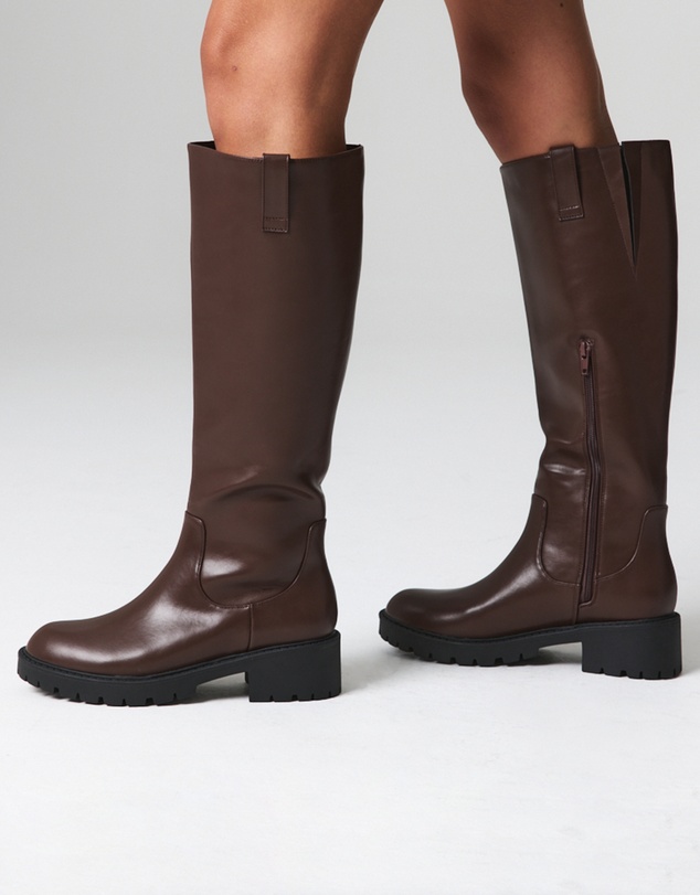 Verali - Jailyn Chunky Knee High Boots