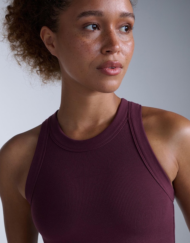 2XU - Fluid Tencel Ribbed Crop Tank
