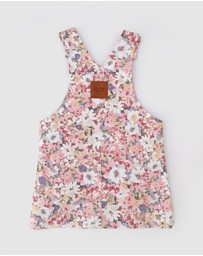 WITH LOVE FOR KIDS - Hazel Denim Pinafore Dress - Babies - Kids