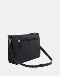 Pierre Cardin - Pierre Cardin Ladies Leather Crossbody Bag