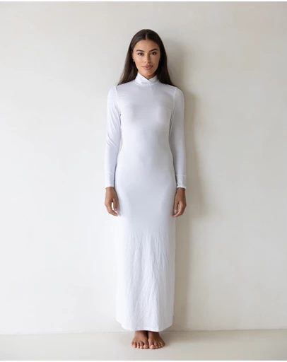 Mod Squad - Luxe Long Sleeve Slip Dress Base Layer