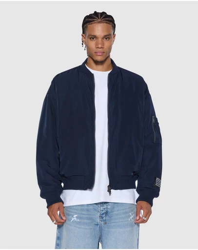 Ksubi - Intruder Bomber Jacket Navy