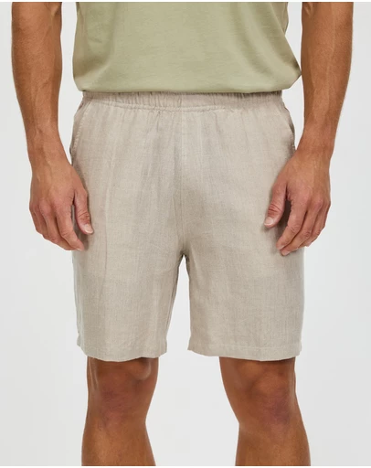 Merlino Street - School Boy Linen Shorts
