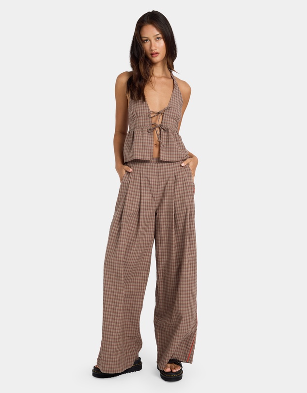 Volcom - Womens Checker Pants