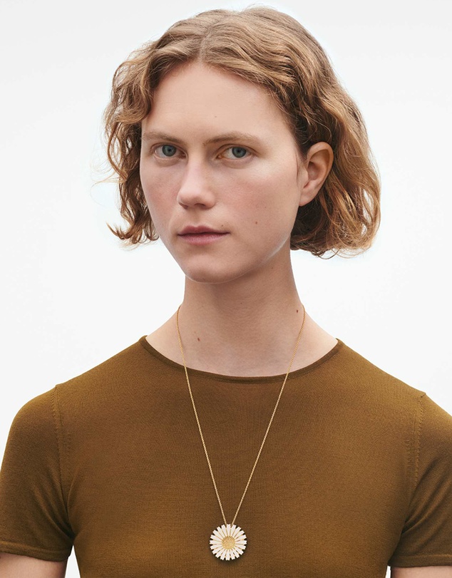 Georg Jensen - Daisy Brooch/Pendant