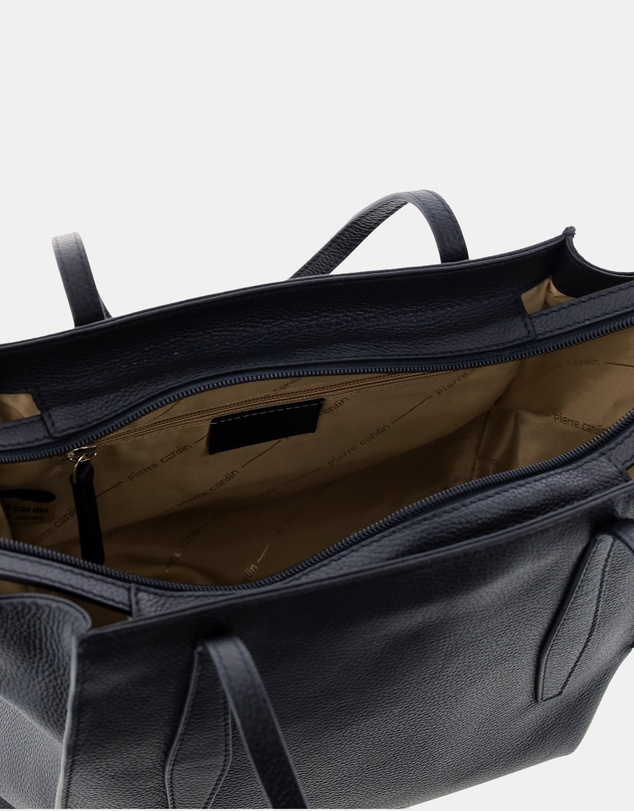 Pierre Cardin - Pierre Cardin Ladies Leather Shopper Tote