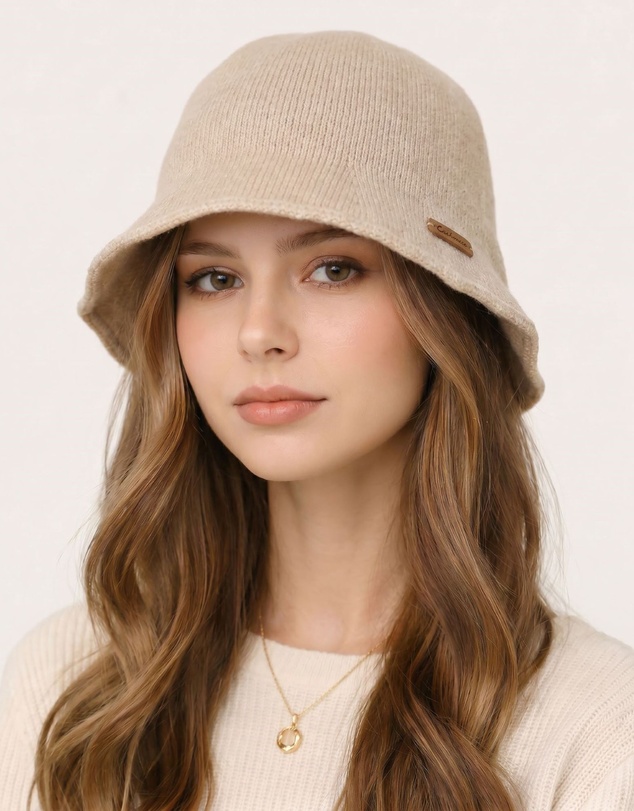 SILK MAGNOLIA - Cashmere Bucket Hat