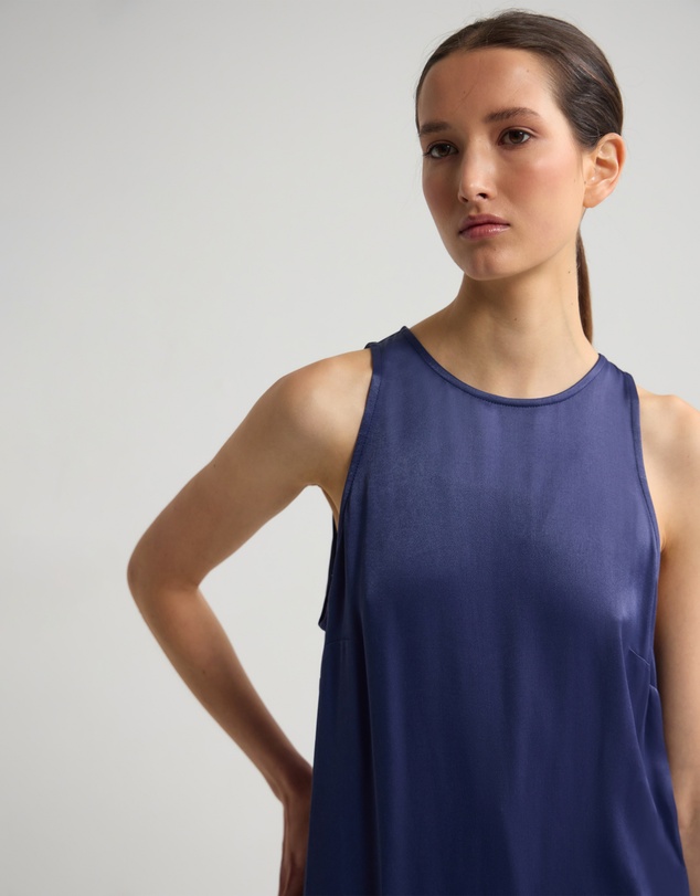 Oxford - Amber Satin And Lace Dress