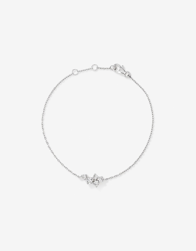 Michael Hill - Round Brilliant Cut Cubic Zirconia Chain Bracelet in Sterling Silver