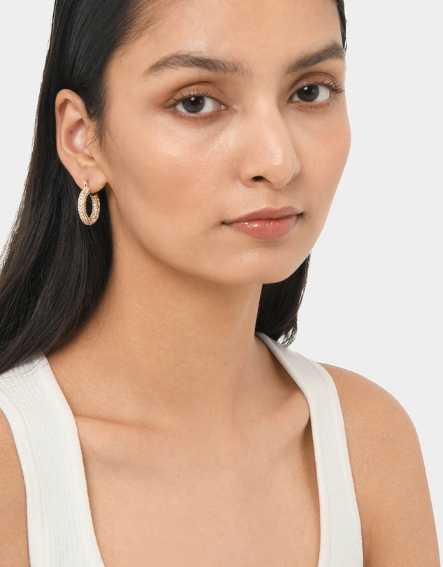 Forcast - Leonie 16k Gold Plated Earrings
