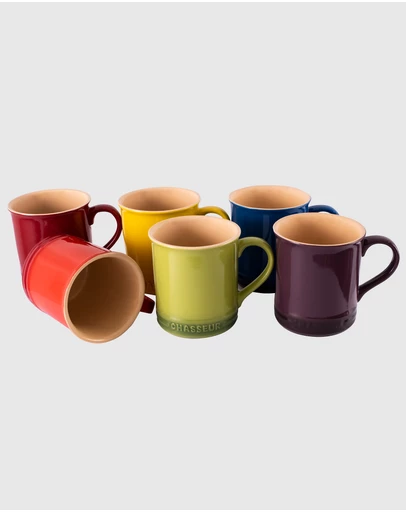 Chasseur - Macaron Vivid 6 Piece Mug Set