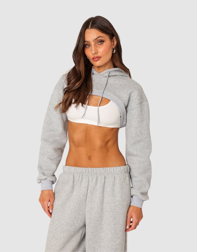 EDIKTED - Eden Shrug Hoodie