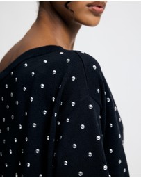 Lover - Ramona Stud Asymmetrical Jumper